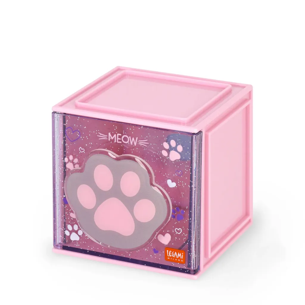 [2694-SBX0003] ORGANISEUR MODULABLE DE BUREAU - CUTIE CUBE - KITTY