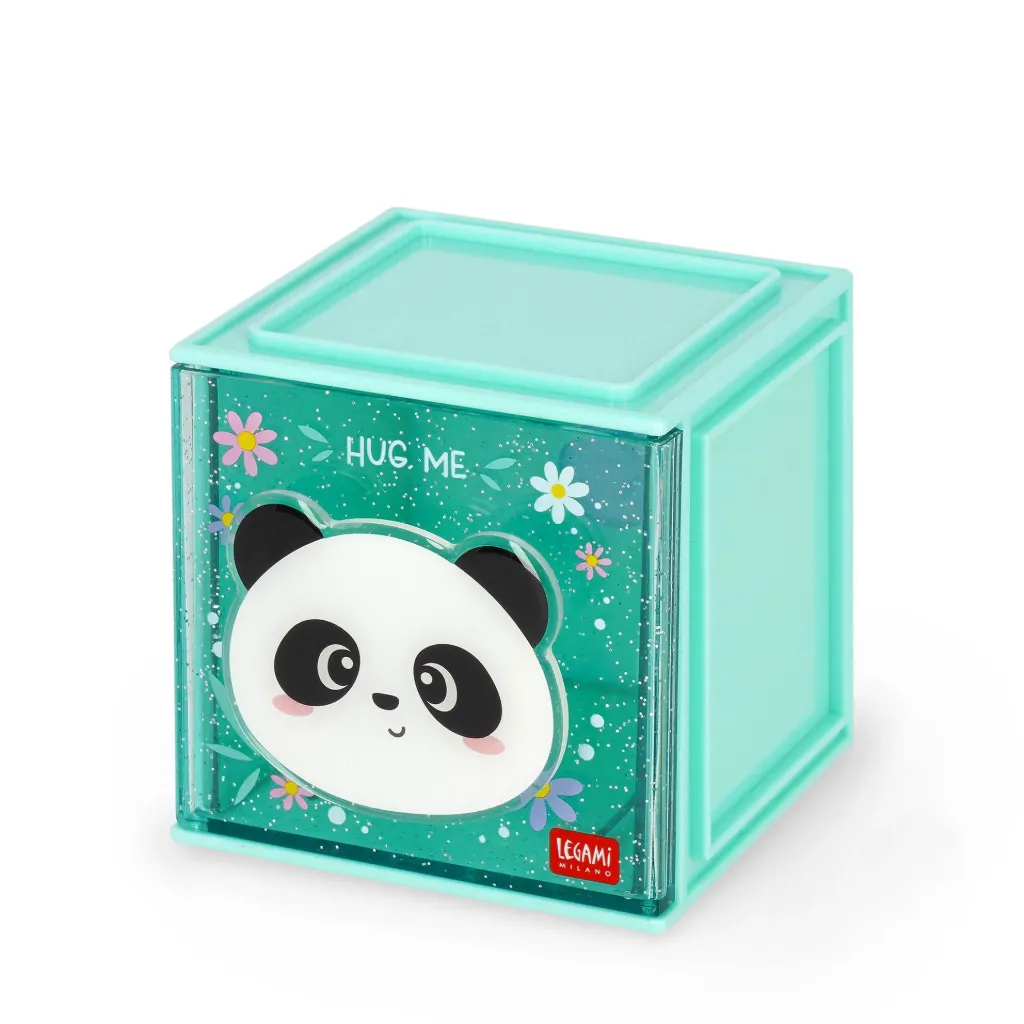 [2694-SBX0002] ORGANISEUR MODULABLE DE BUREAU - CUTIE CUBE - PANDA