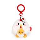 PORTE-CLÉS EN PELUCHE - SUPER SOFT! - TINY - HEN