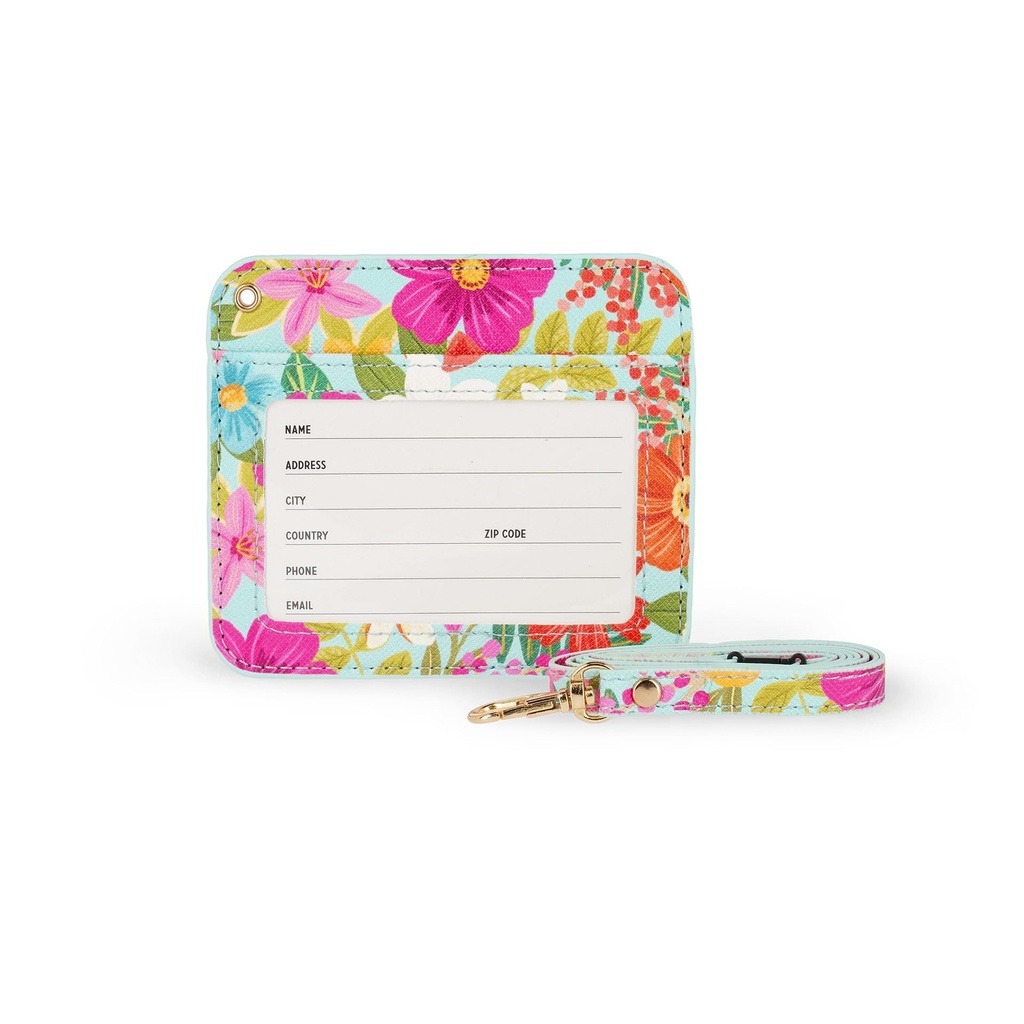 [2694-BH0033] Porte-Badges - Fleurs