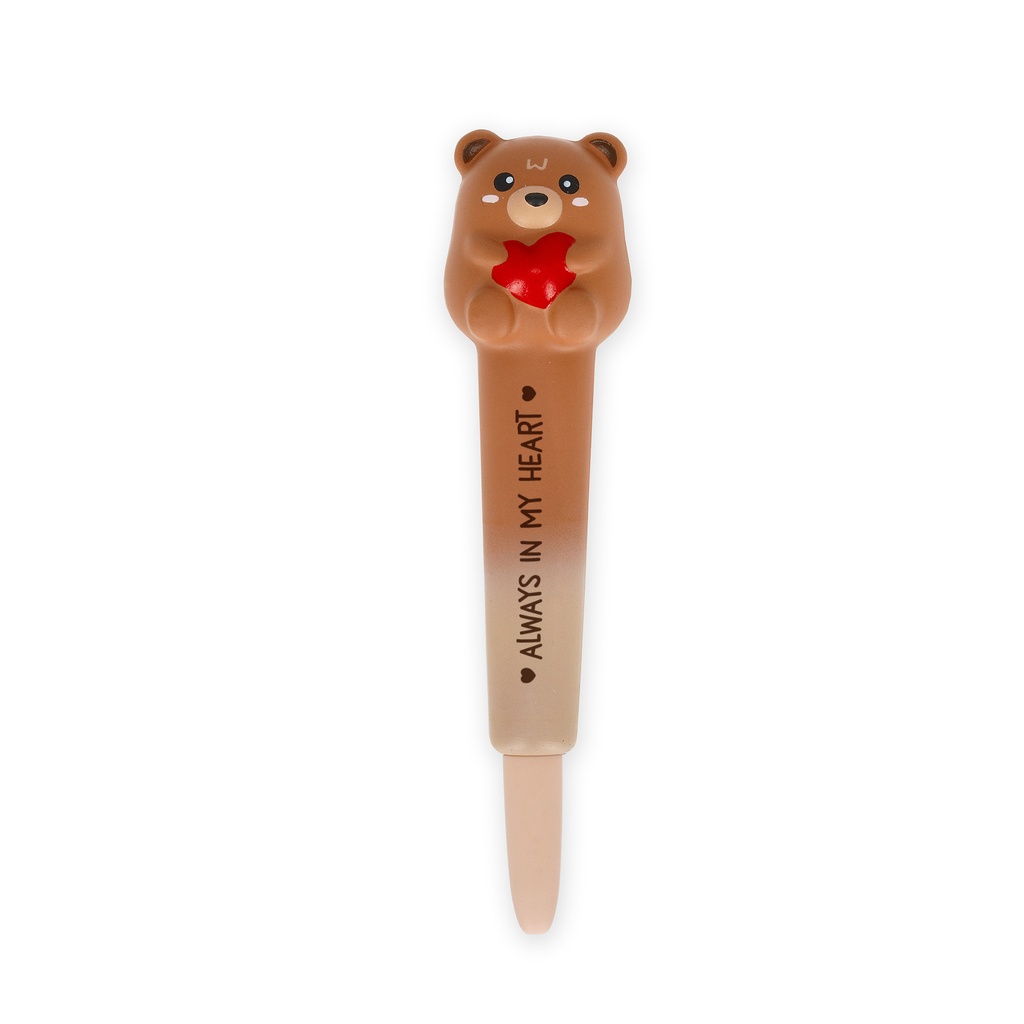 SQUEEZIES - STYLO À ENCRE GEL ANTISTRESS - TEDDY BEAR