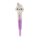 STYLO À ENCRE GEL ANTISTRESS - SQUEEZIES - BUNNY