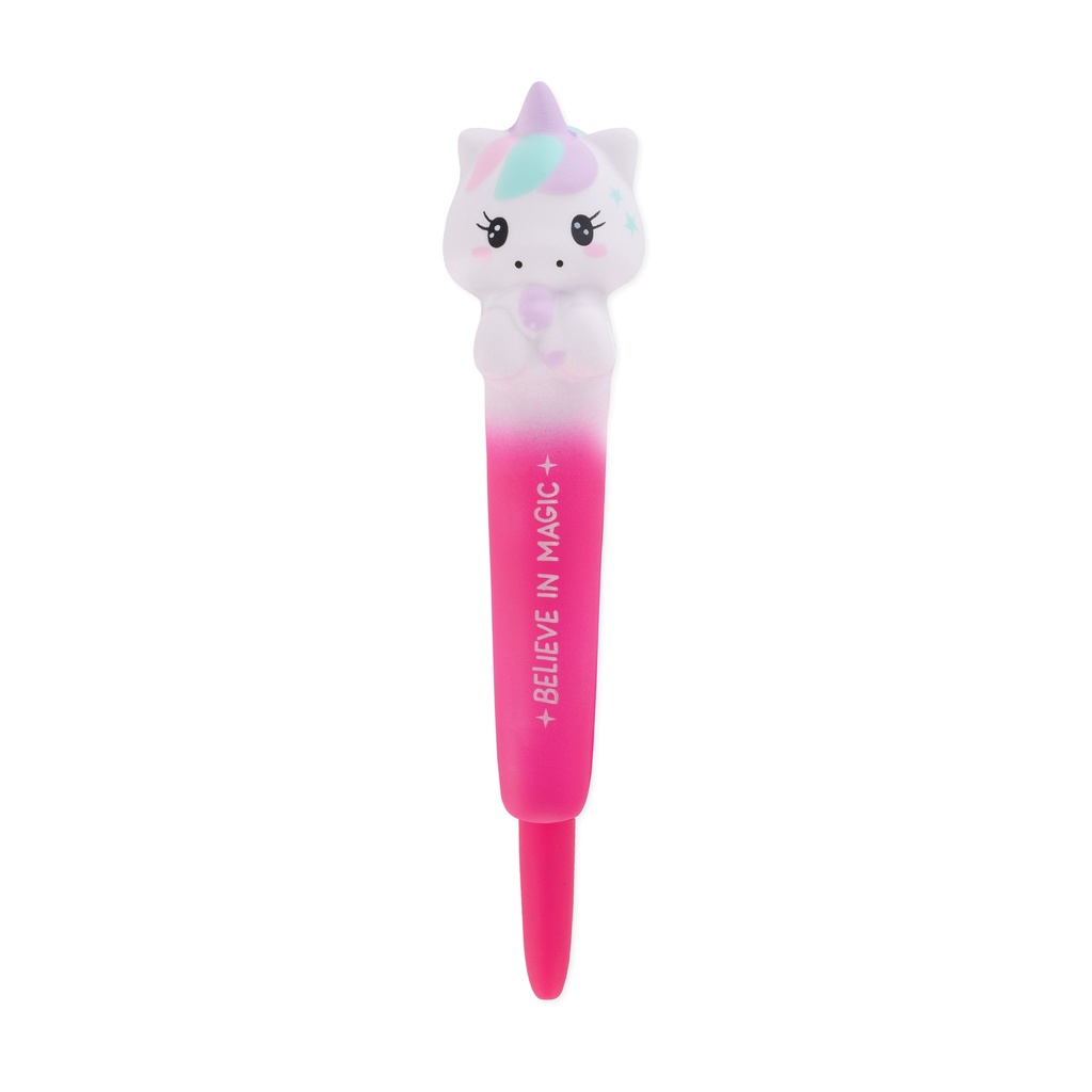 STYLO À ENCRE GEL ANTISTRESS - SQUEEZIES - UNICORN