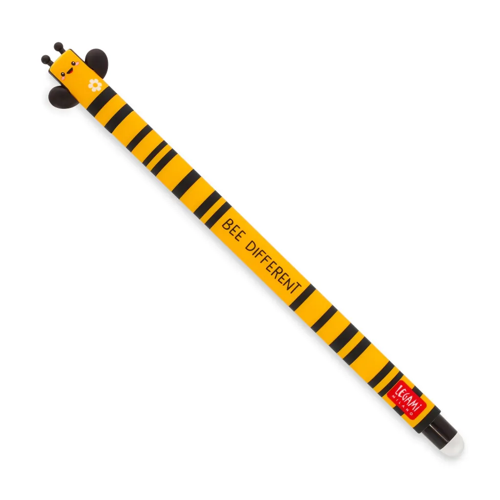 Stylo Gel Effaçable Abeille – Encre Noire 0,7 mm
