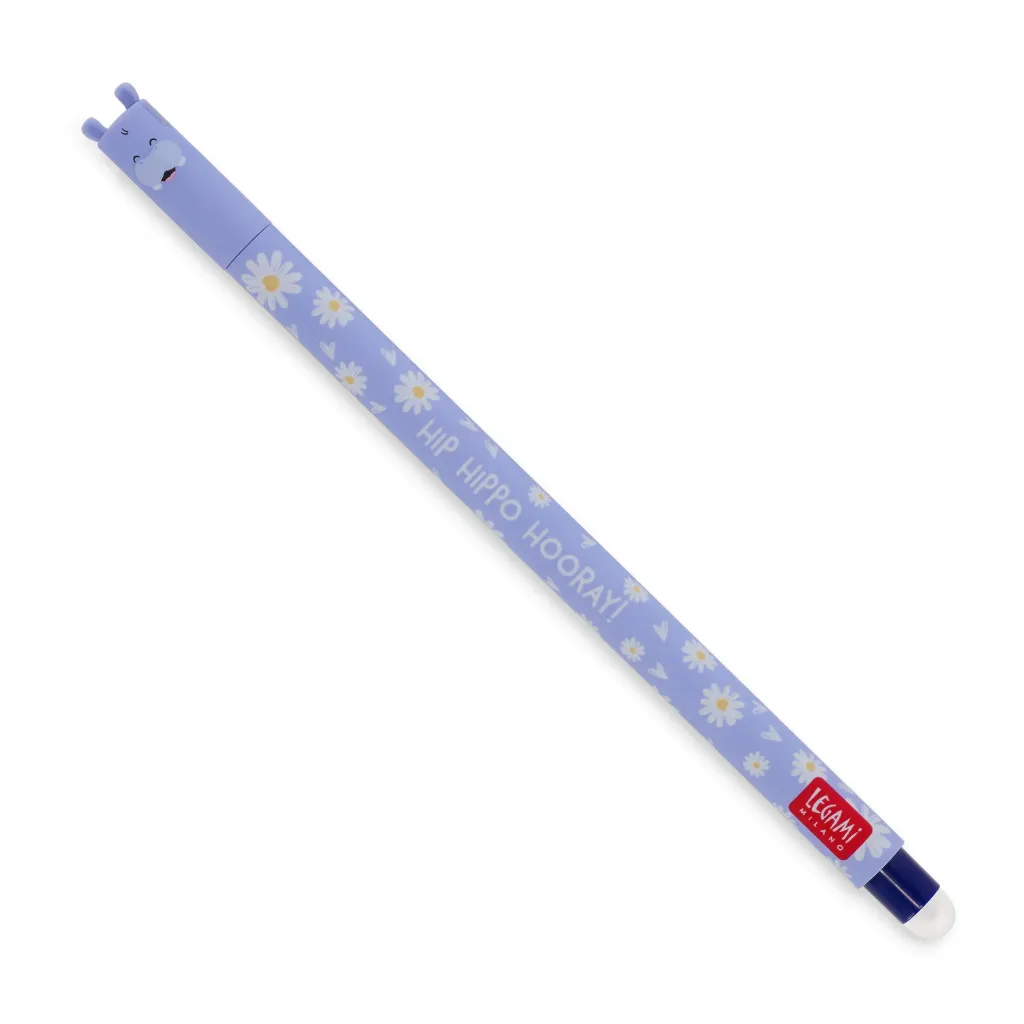 [2694-EP0028] STYLO À ENCRE GEL EFFAÇABLE - ERASABLE PEN - HIPPO