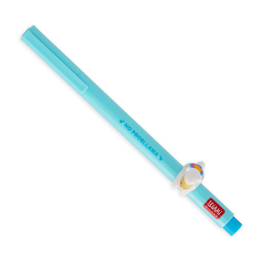 Stylo Gel Avec Décoration Animale - Lovely Friends - Lama