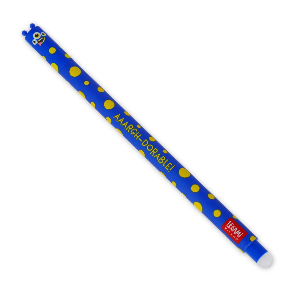Stylo Gel Effaçable Monstre – Encre Bleue 0,7 mm
