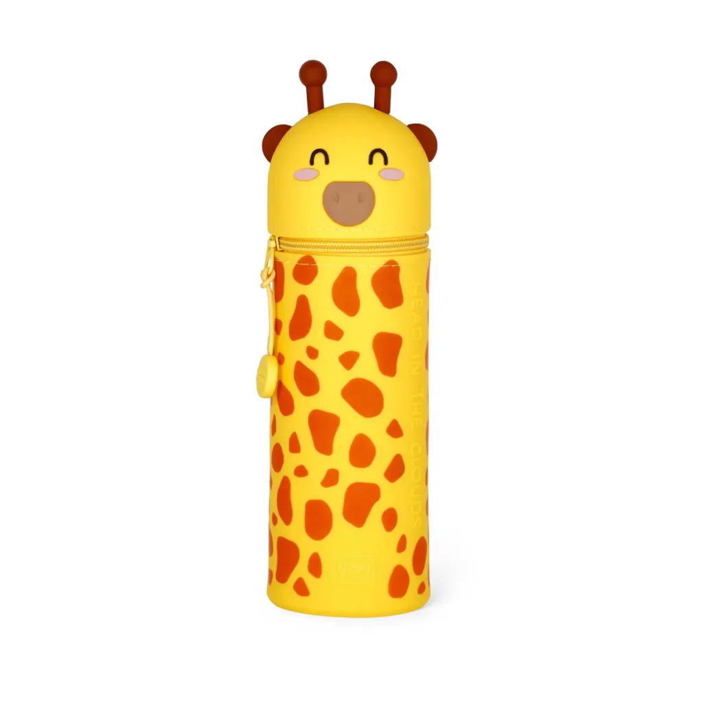 [2694-KA0017] TROUSSE EN SILICONE 2-EN-1 - KAWAII - GIRAFFE