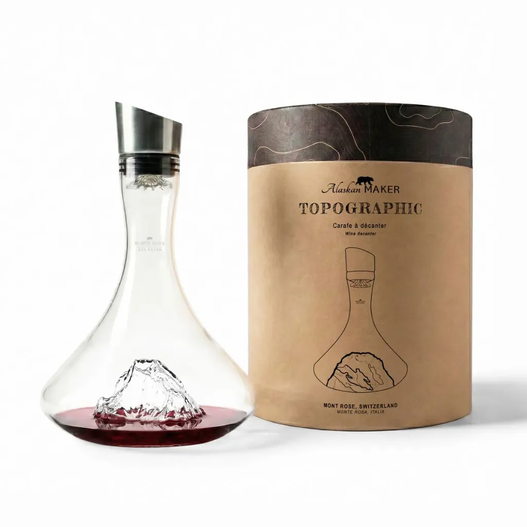 Carafe à Vin Mont Rose-TOPOGRAPHIC